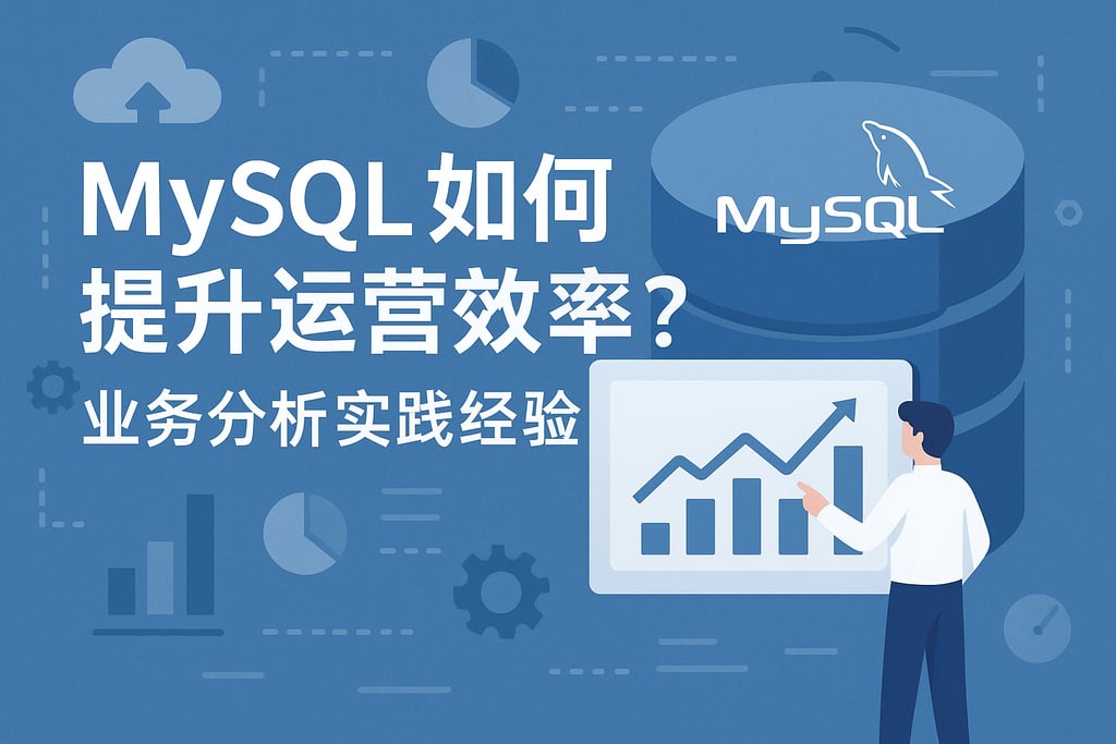 mysql如何提升运营效率？业务分析实践经验