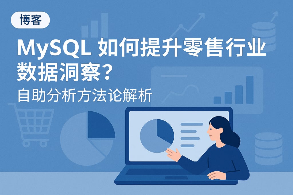 mysql如何提升零售行业数据洞察？自助分析方法论解析