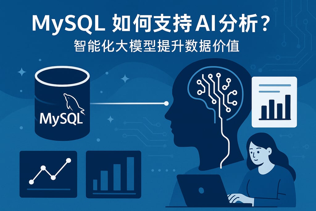 mysql如何支持AI分析？智能化大模型提升数据价值