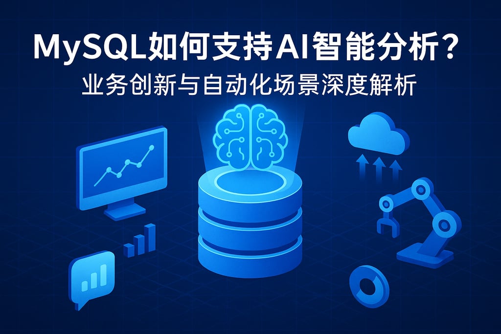 mysql如何支持AI智能分析？业务创新与自动化场景深度解析
