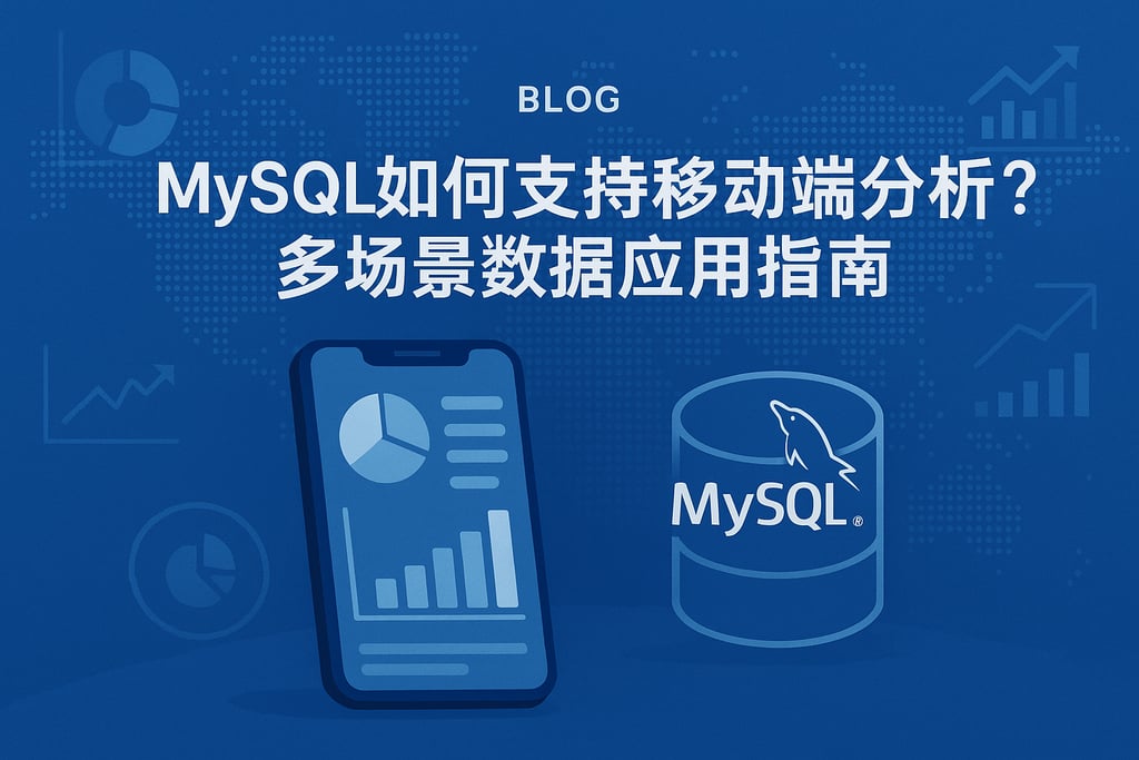 mysql如何支持移动端分析？多场景数据应用指南