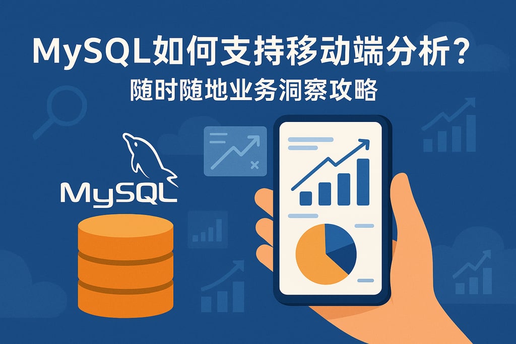 mysql如何支持移动端分析？随时随地业务洞察攻略