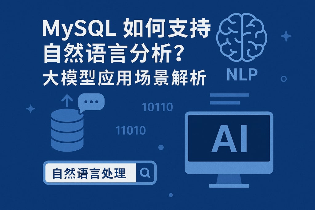 mysql如何支持自然语言分析？大模型应用场景解析