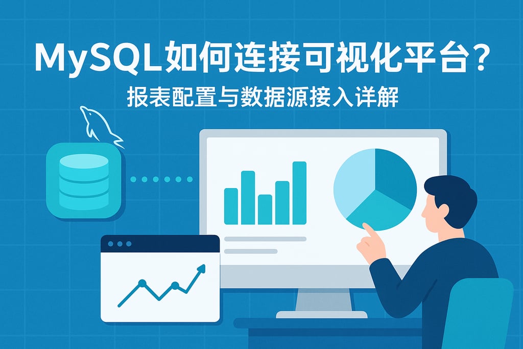 mysql如何连接可视化平台？报表配置与数据源接入详解