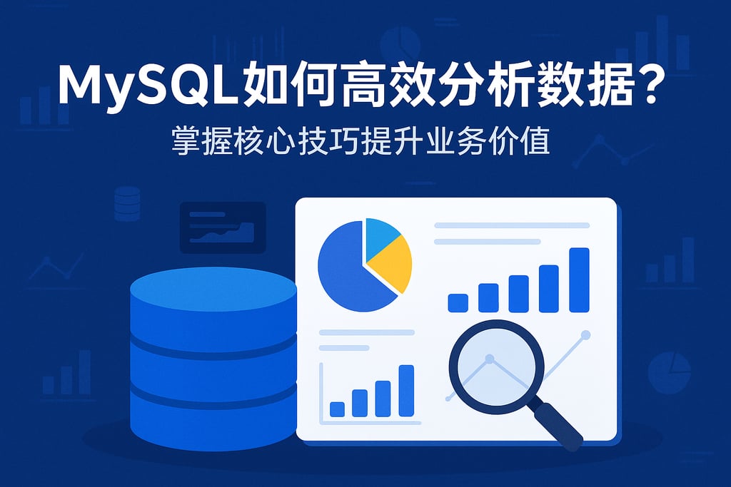 mysql如何高效分析数据？掌握核心技巧提升业务价值