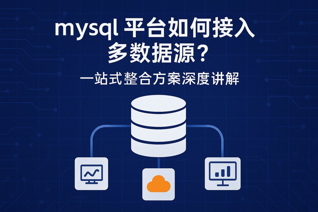 mysql平台如何接入多数据源？一站式整合方案深度讲解