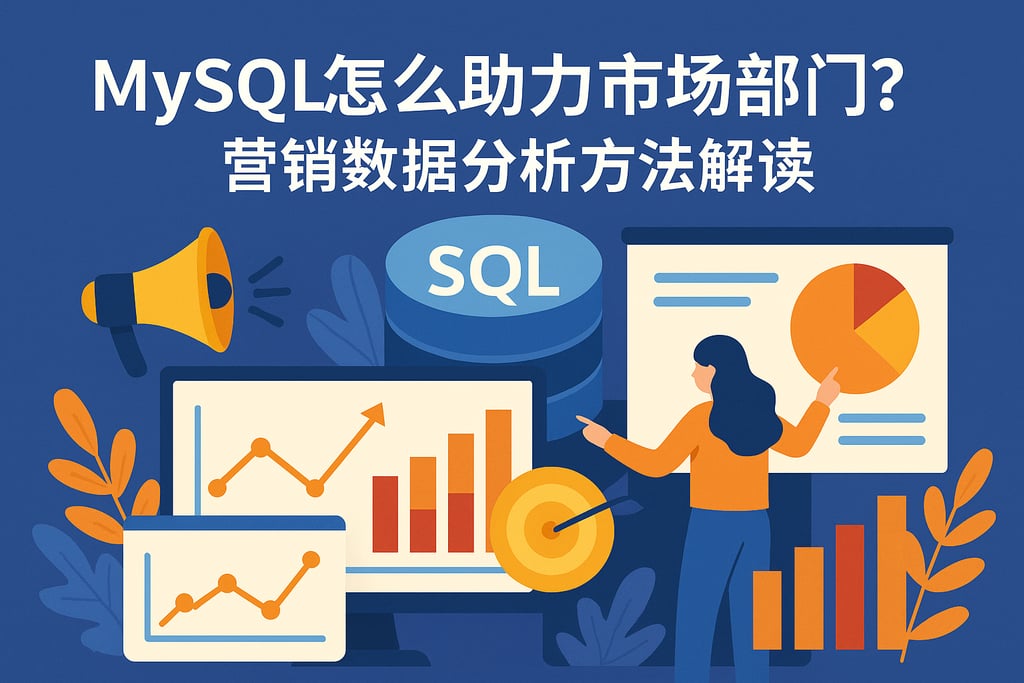 mysql怎么助力市场部门？营销数据分析方法解读