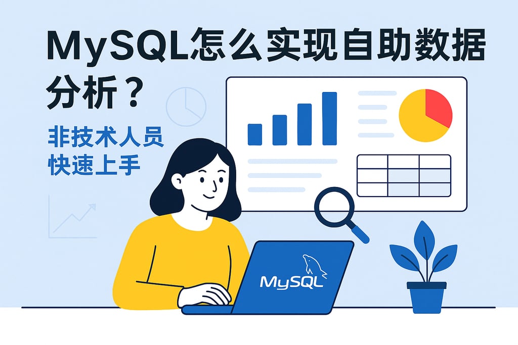 mysql怎么实现自助数据分析？非技术人员快速上手