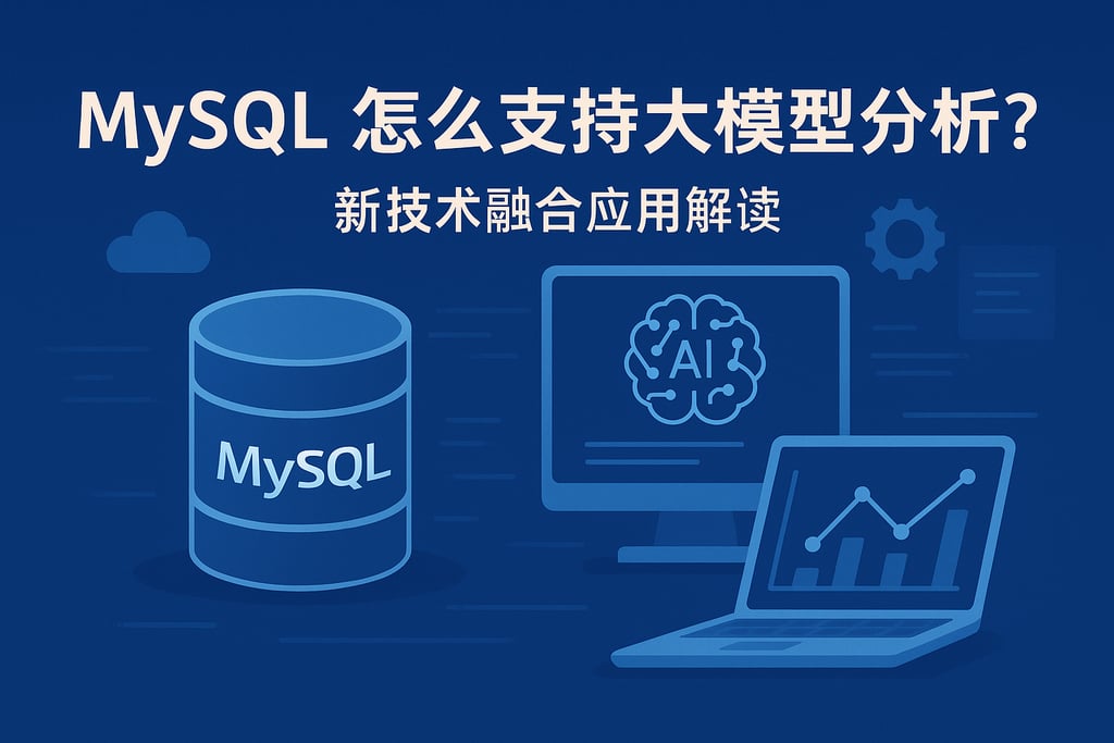mysql怎么支持大模型分析？新技术融合应用解读