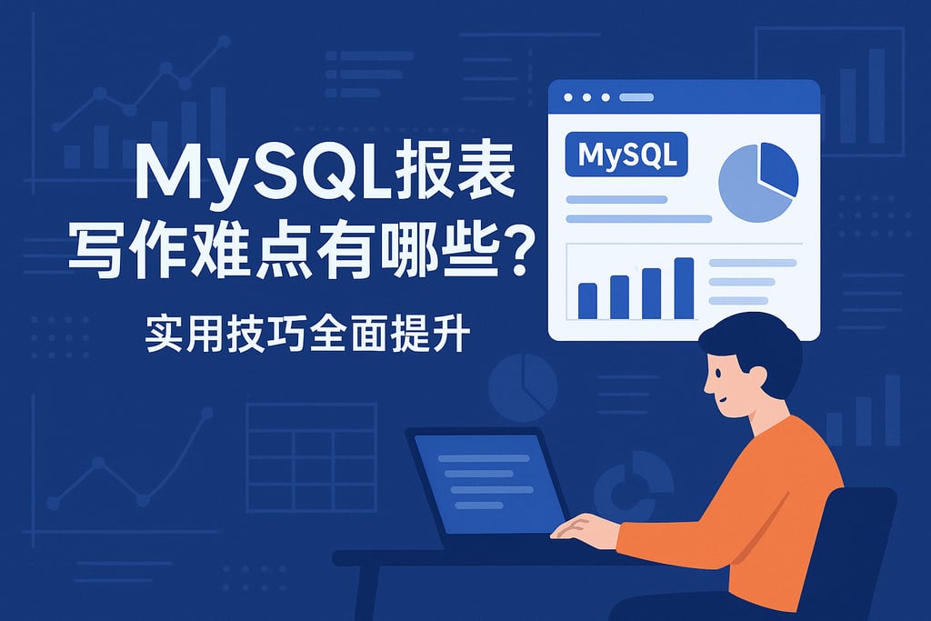 mysql报表写作难点有哪些？实用技巧全面提升