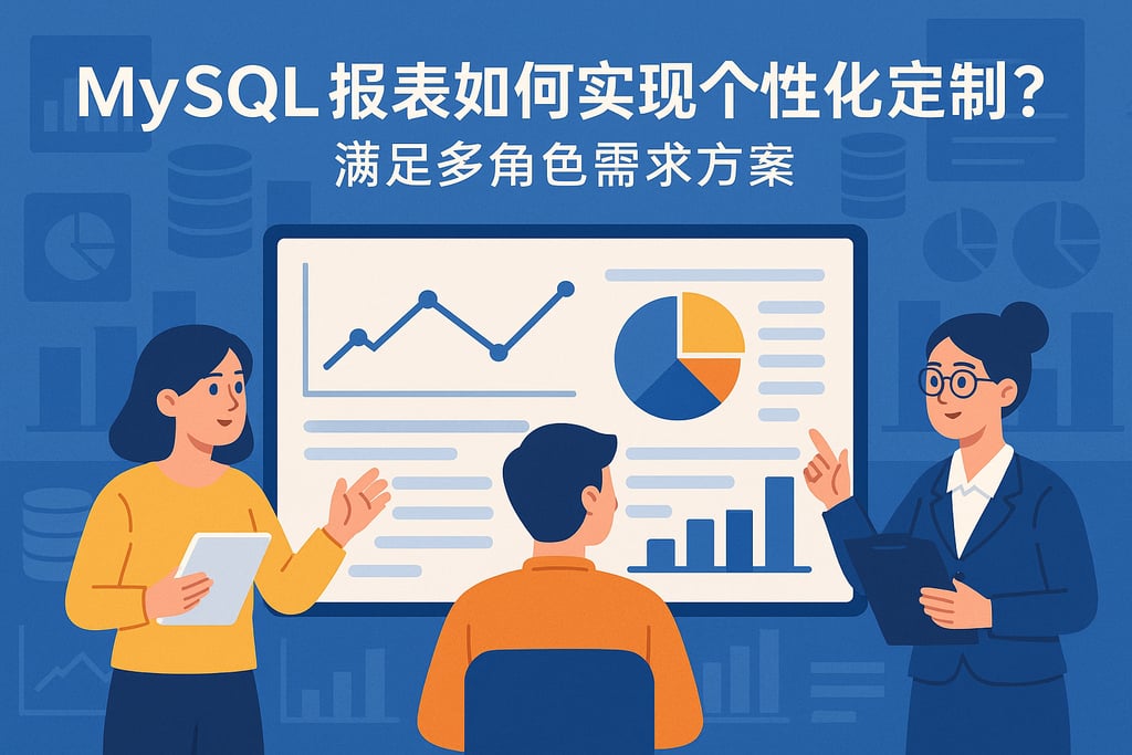 mysql报表如何实现个性化定制？满足多角色需求方案