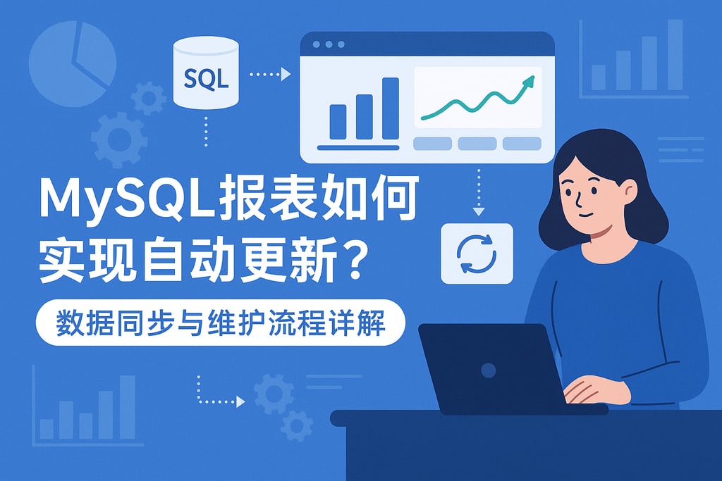 mysql报表如何实现自动更新？数据同步与维护流程详解
