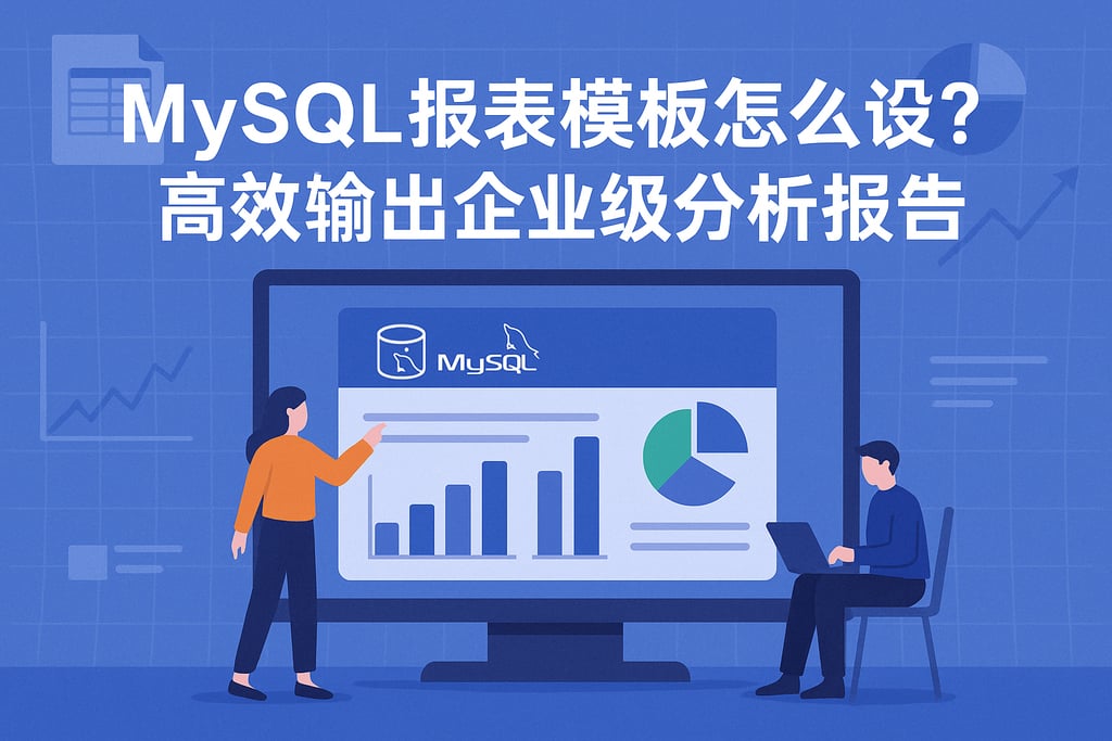 mysql报表模板怎么设计？高效输出企业级分析报告