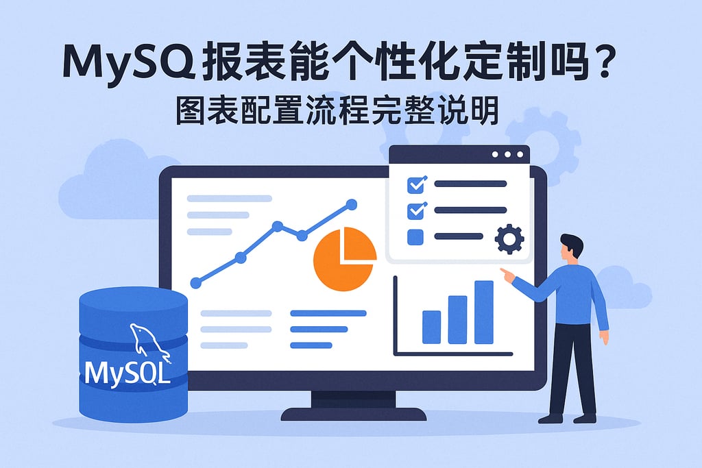 mysql报表能个性化定制吗？图表配置流程完整说明