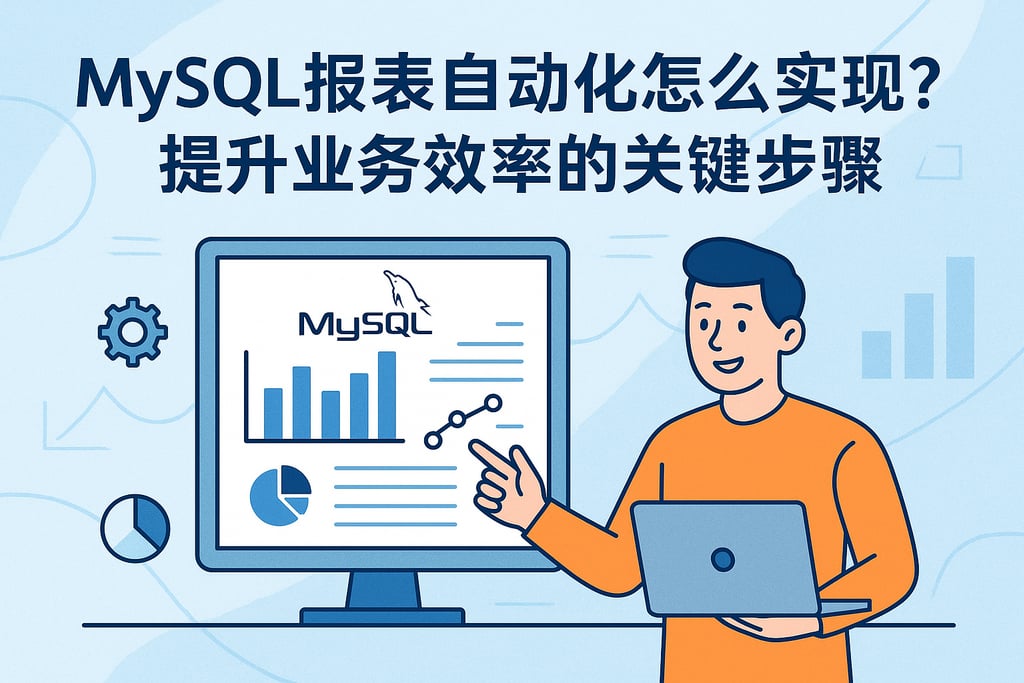mysql报表自动化怎么实现？提升业务效率的关键步骤
