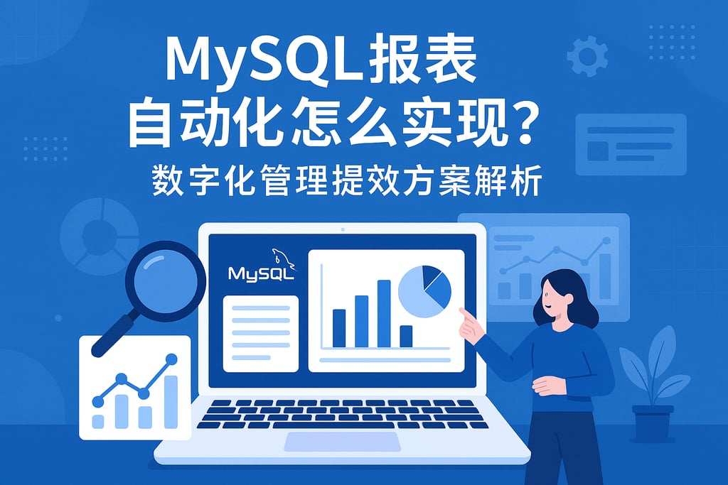 mysql报表自动化怎么实现？数字化管理提效方案解析