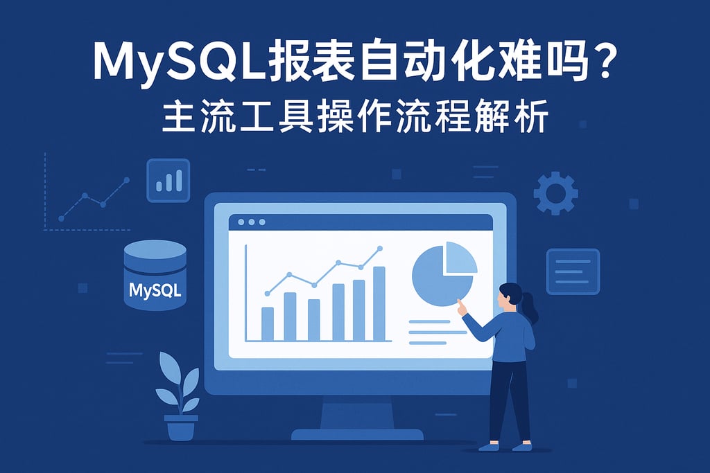 mysql报表自动化难吗？主流工具操作流程解析