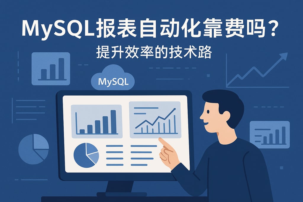 mysql报表自动化靠谱吗？提升效率的技术路径