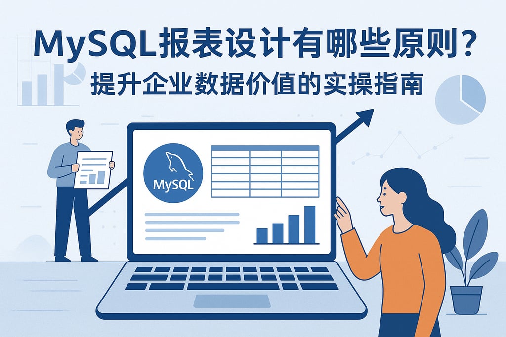 mysql报表设计有哪些原则？提升企业数据价值的实操指南？