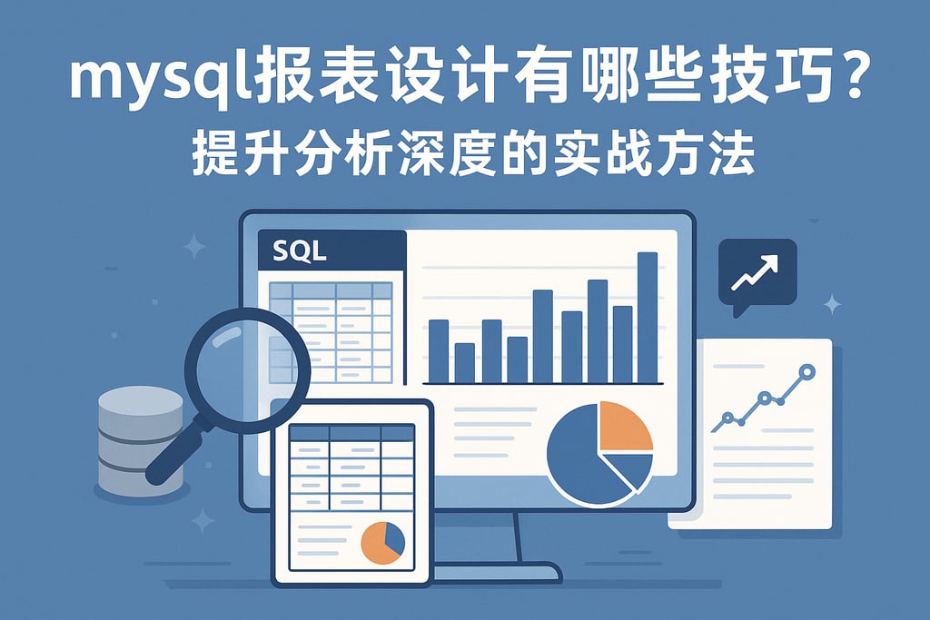 mysql报表设计有哪些技巧？提升分析深度的实战方法