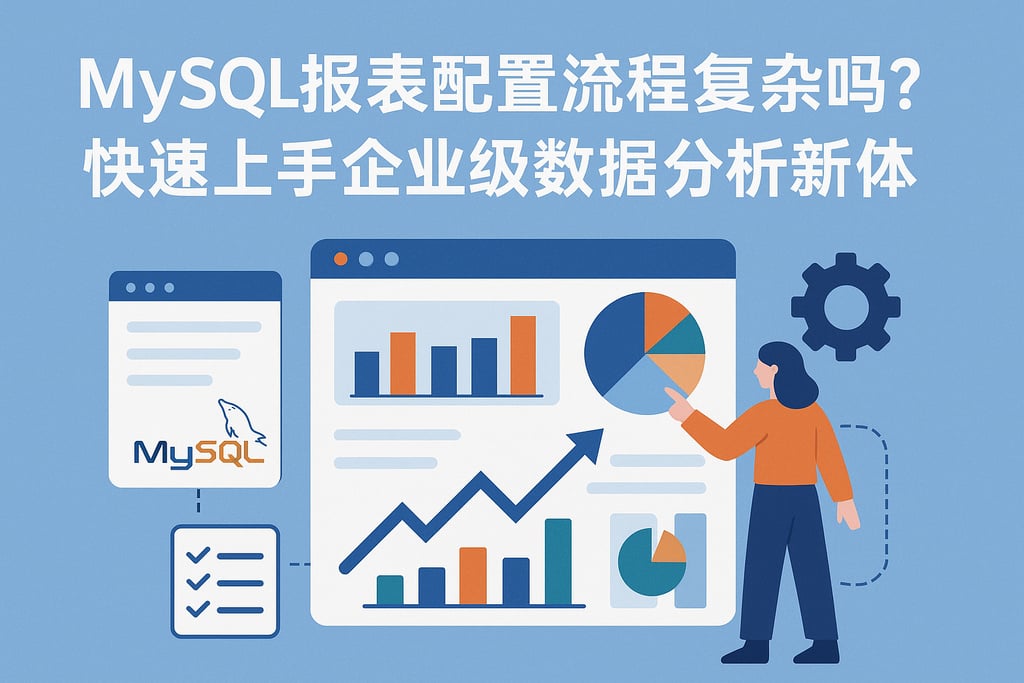 mysql报表配置流程复杂吗？快速上手企业级数据分析新体验
