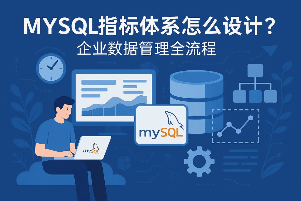 mysql指标体系怎么设计？企业数据管理全流程