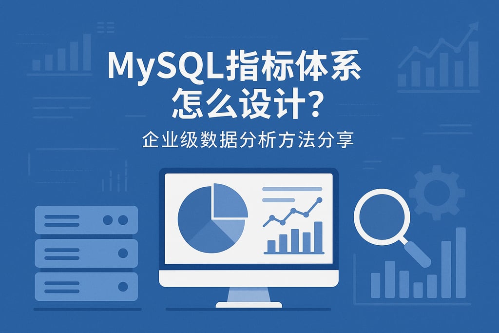 mysql指标体系怎么设计？企业级数据分析方法分享