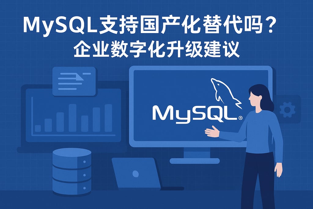 mysql支持国产化替代吗？企业数字化升级建议