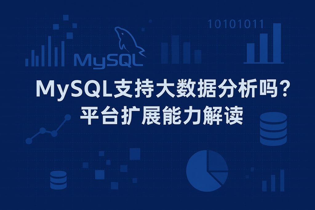 mysql支持大数据分析吗？平台扩展能力解读