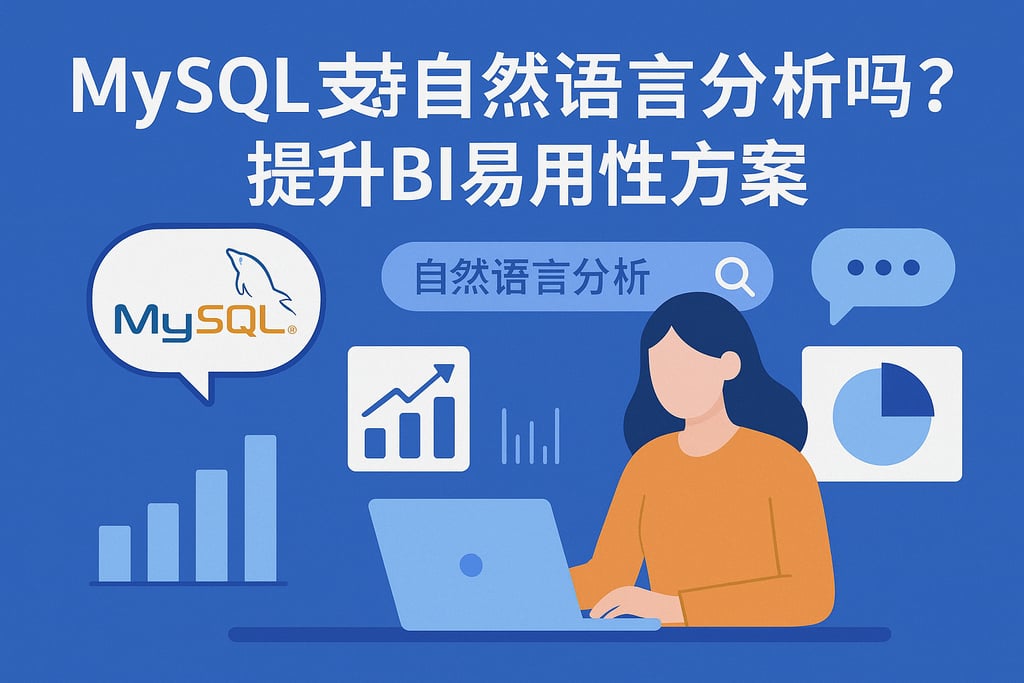 mysql支持自然语言分析吗？提升BI易用性方案