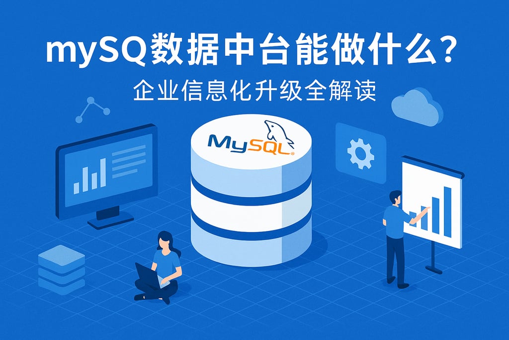 mysql数据中台能做什么？企业信息化升级全解读