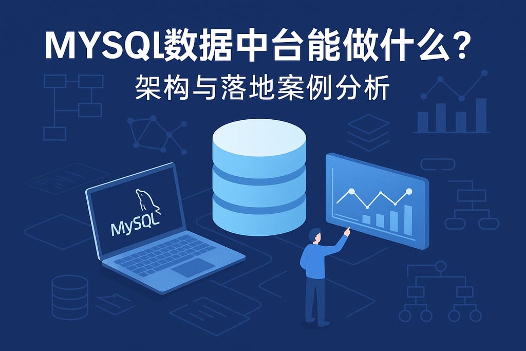 mysql数据中台能做什么？架构与落地案例分析