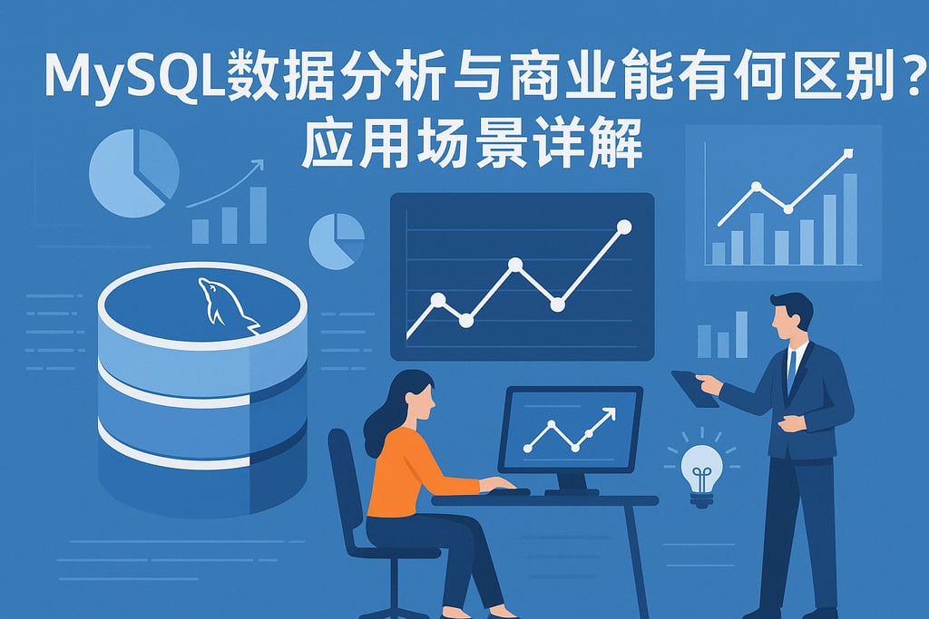 mysql数据分析与商业智能有何区别？应用场景详解