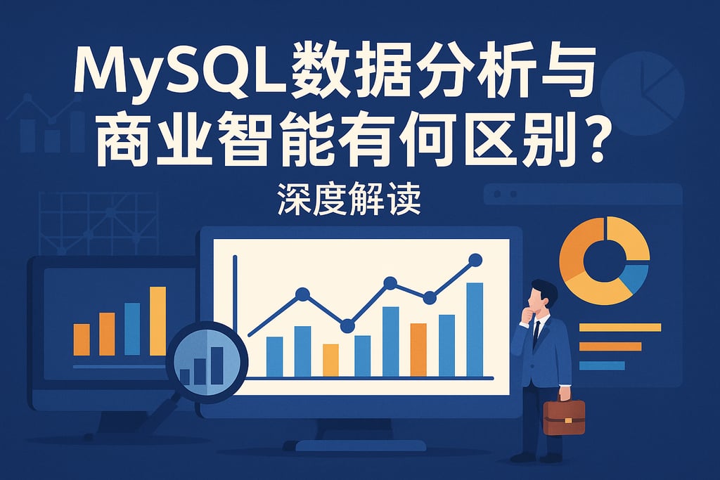 mysql数据分析与商业智能有何区别？深度解读