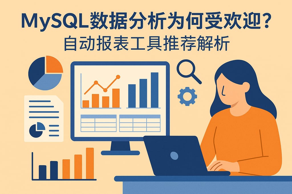 mysql数据分析为何受欢迎？自动报表工具推荐解析