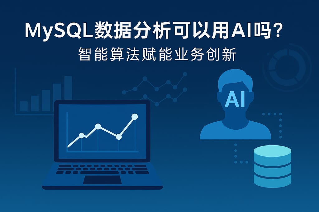 mysql数据分析可以用AI吗？智能算法赋能业务创新