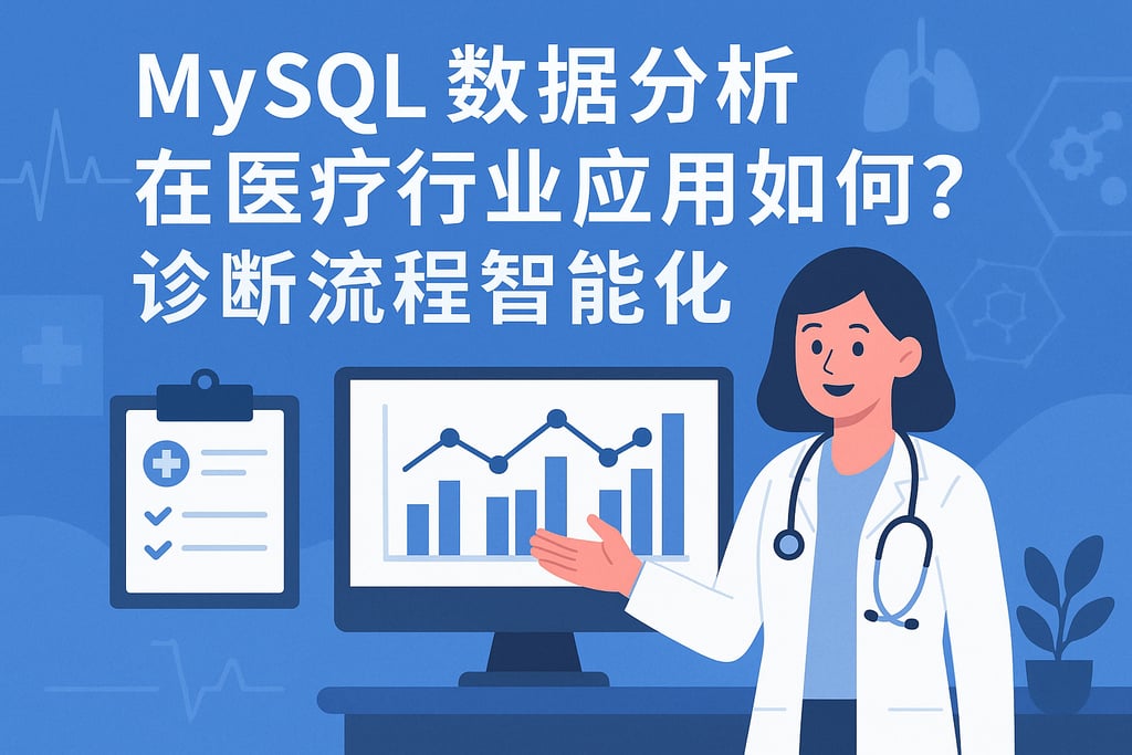 mysql数据分析在医疗行业应用如何？诊断流程智能化