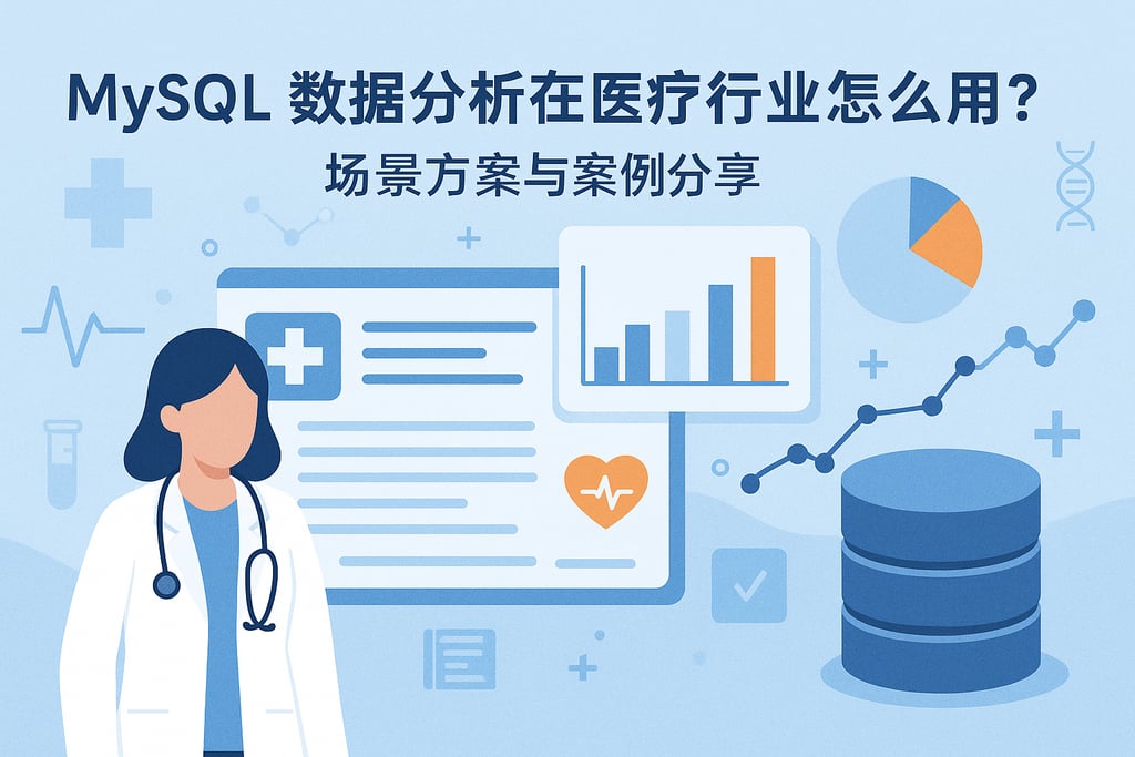 mysql数据分析在医疗行业怎么用？场景方案与案例分享