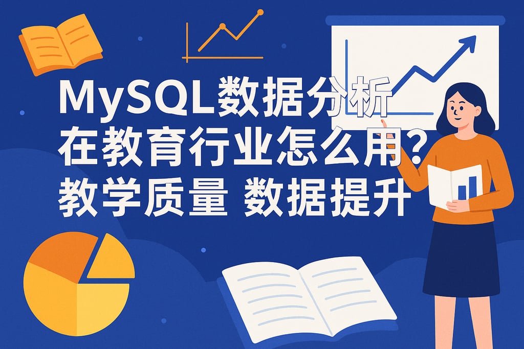 mysql数据分析在教育行业怎么用？教学质量数据提升