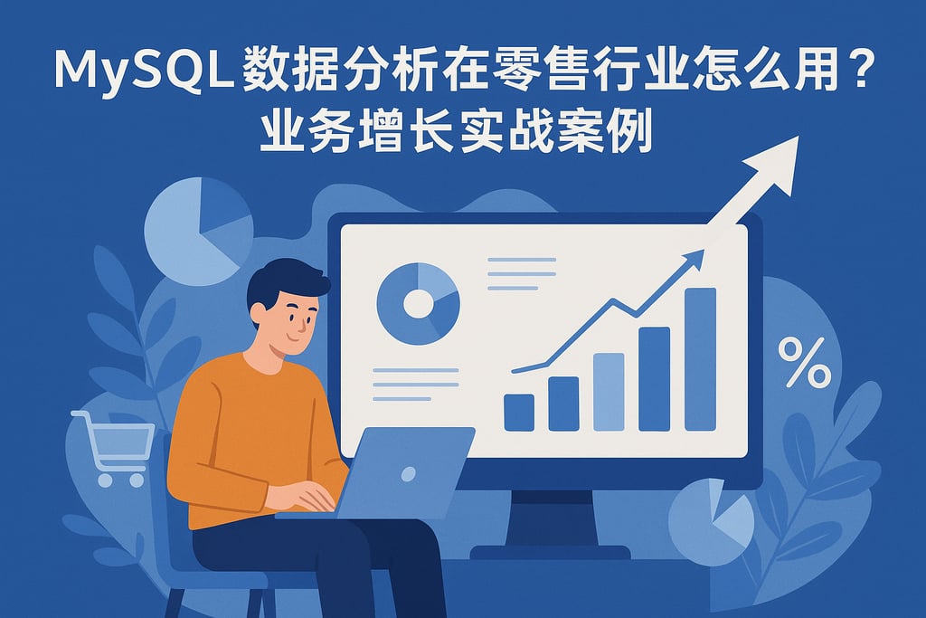 mysql数据分析在零售行业怎么用？业务增长实战案例