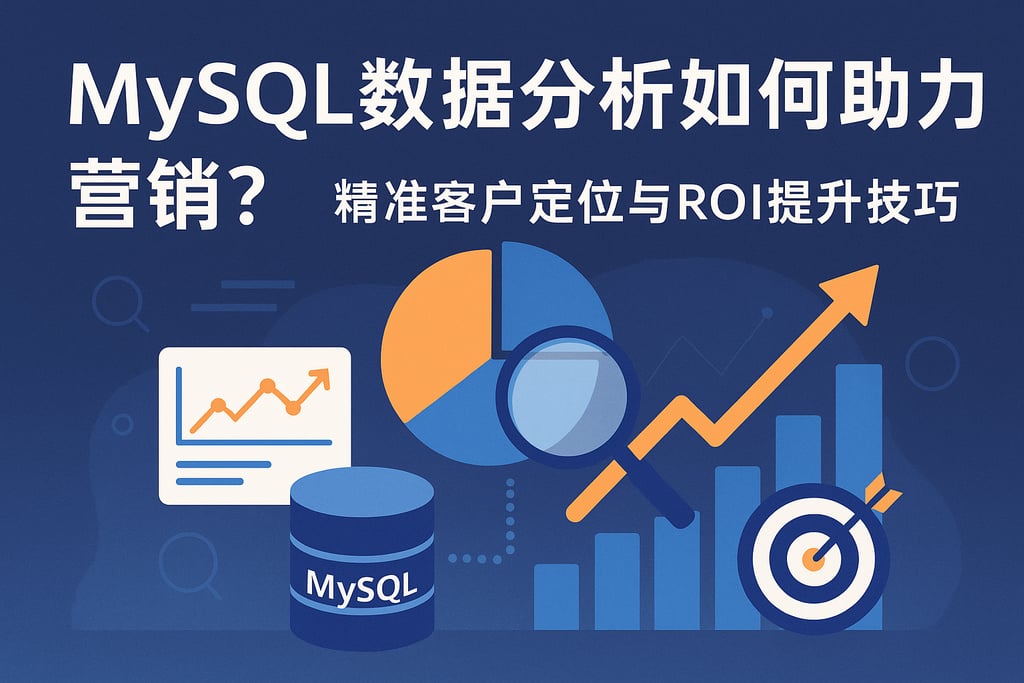 mysql数据分析如何助力营销？精准客户定位与ROI提升技巧