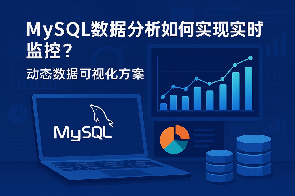 mysql数据分析如何实现实时监控？动态数据可视化方案