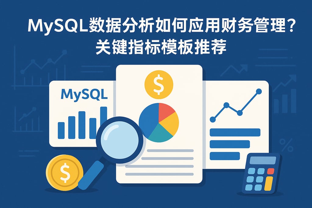 mysql数据分析如何应用于财务管理？关键指标模板推荐