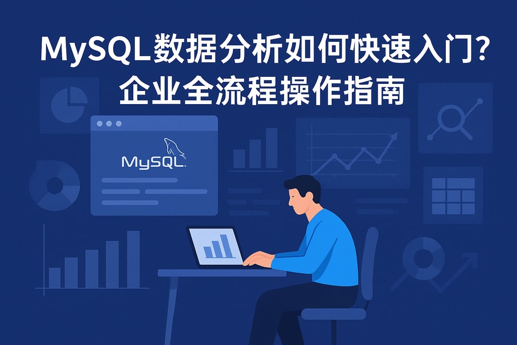 mysql数据分析如何快速入门？企业全流程操作指南