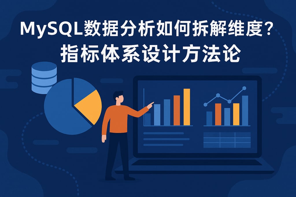 mysql数据分析如何拆解维度？指标体系设计方法论