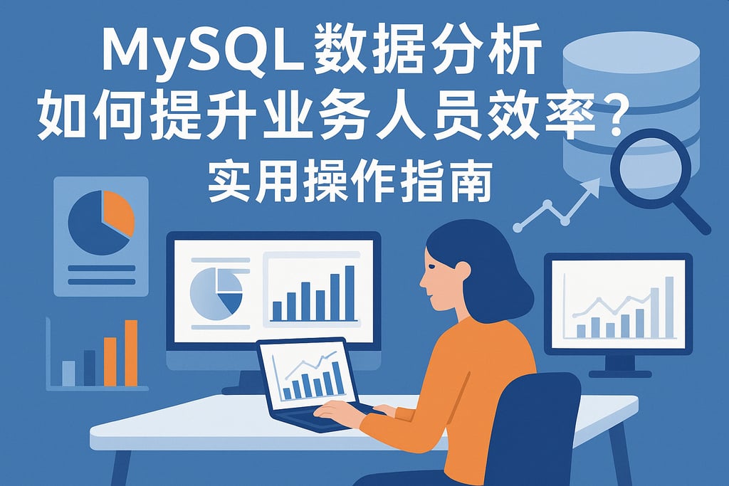 mysql数据分析如何提升业务人员效率？实用操作指南