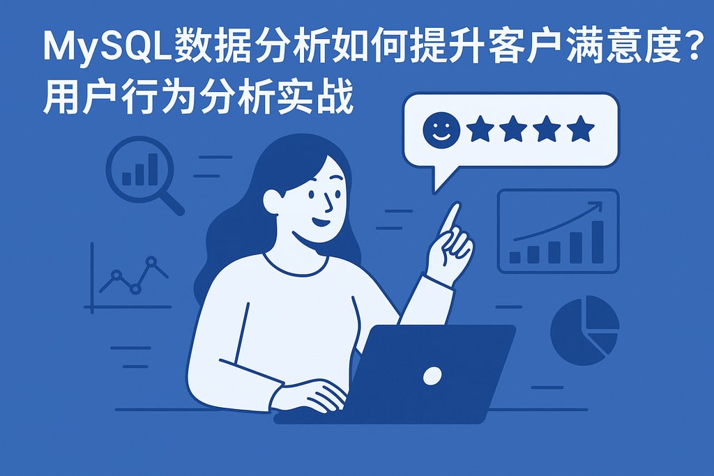 mysql数据分析如何提升客户满意度？用户行为分析实战