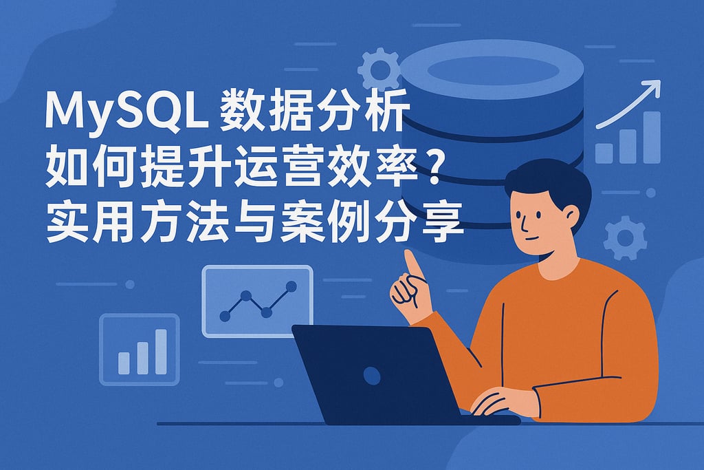 mysql数据分析如何提升运营效率？实用方法与案例分享