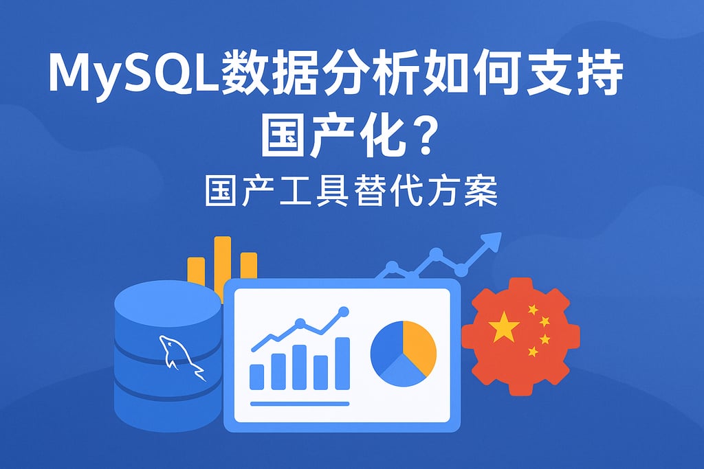 mysql数据分析如何支持国产化？国产工具替代方案