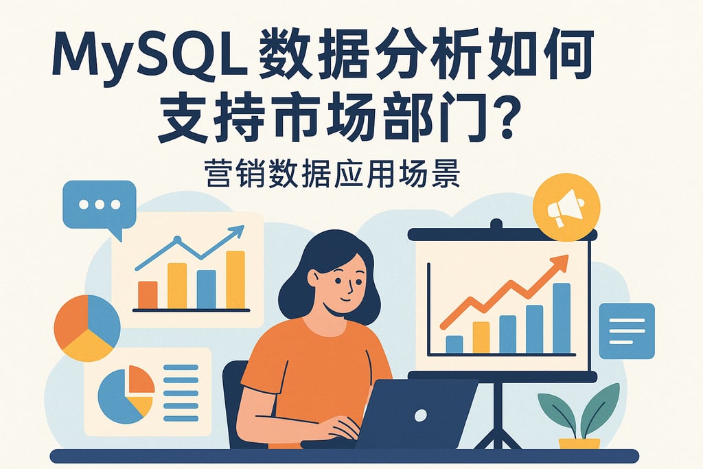 mysql数据分析如何支持市场部门？营销数据应用场景